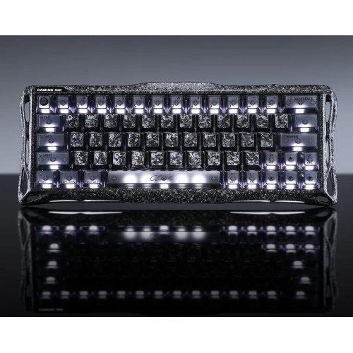 Клавиатура GravaStar Mercury V60 Pro RGB UFO Magnetic Gaming (GSV60PRO_CF_BLK) Cyber Frost Black купить в Украине | Telemart фото