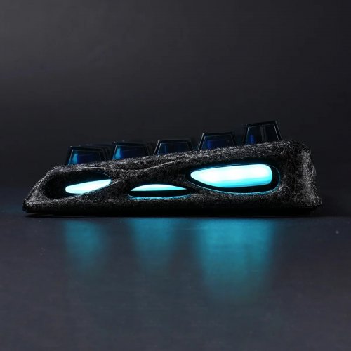 Клавиатура GravaStar Mercury V60 Pro RGB UFO Magnetic Gaming (GSV60PRO_CF_BLK) Cyber Frost Black купить в Украине | Telemart фото