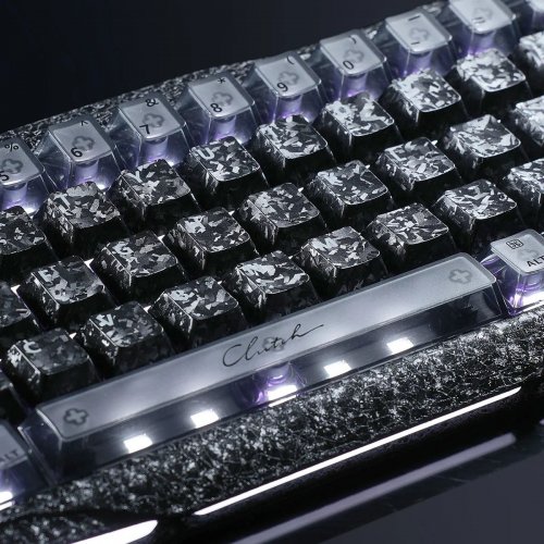 Клавиатура GravaStar Mercury V60 Pro RGB UFO Magnetic Gaming (GSV60PRO_CF_BLK) Cyber Frost Black купить в Украине | Telemart фото