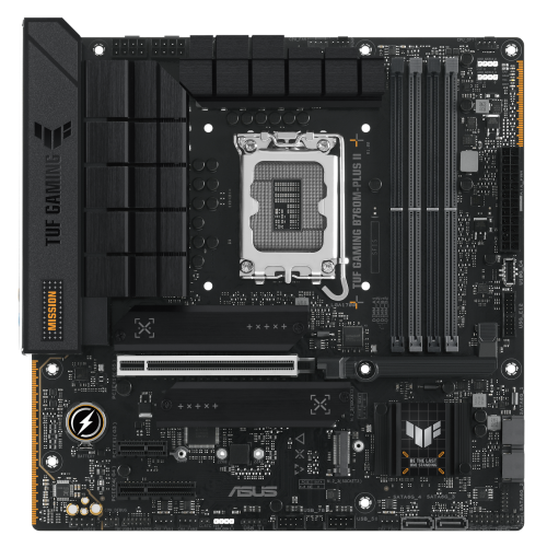 Материнская плата Asus TUF GAMING B760M-PLUS II (s1700, Intel B760) (Состояние нового, 906196) купить в Украине | Telemart фото