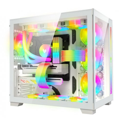 Корпус Coolmoon CASE PRO без БП White (Восстановлено продавцом, 906206) купить в Украине | Telemart фото