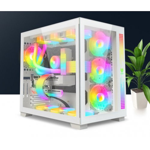 Корпус Coolmoon CASE PRO без БП White (Восстановлено продавцом, 906206) купить в Украине | Telemart фото
