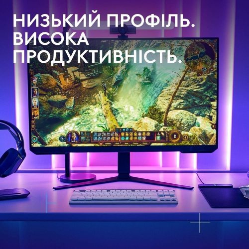 Уцінка клавіатура Logitech G515 TKL Mechanical Tactile Wireless (920-012539) White (Розкрита упаковка, 906217) купити в Україні | Telemart фото