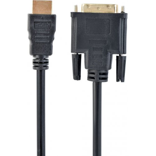 Уценка кабель Cablexpert HDMI-DVI 1.8m v1.3 (CC-HDMI-DVI-6) (Вскрытая упаковка, 906220) купить в Украине | Telemart фото