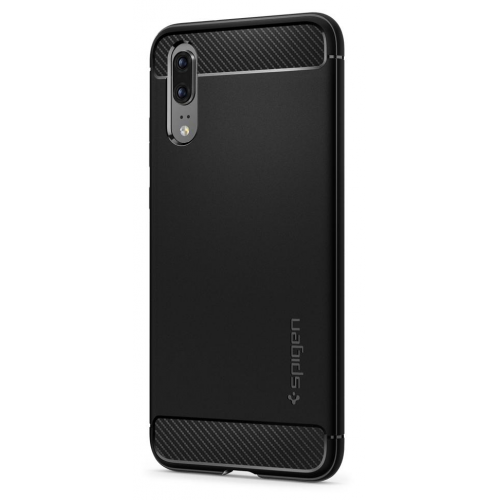Чохол Spigen для HUAWEI P20 Rugged Armor (L21CS23080) Black купити в Україні | Telemart фото