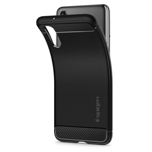 Чохол Spigen для HUAWEI P20 Rugged Armor (L21CS23080) Black купити в Україні | Telemart фото