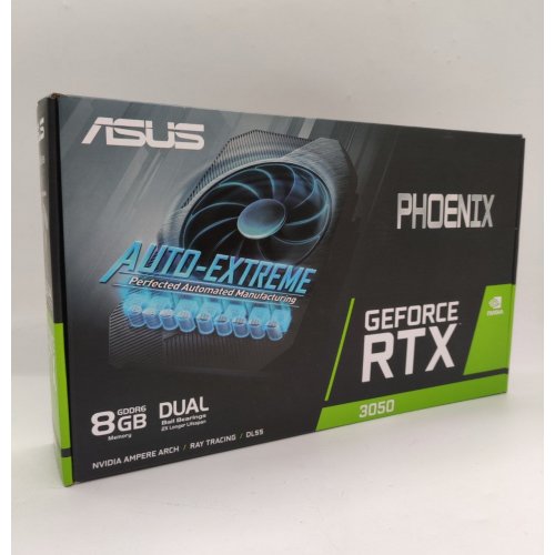 Видеокарта Asus Phoenix GeForce RTX 3050 8192MB (PH-RTX3050-8G) (Восстановлено продавцом, 906405) купить в Украине | Telemart фото