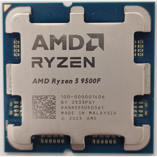 Процесор AMD Ryzen 5 9500F 3.8(5.0)GHz 32MB sAM5 Tray (100-000001406) (Відновлено продавцем, 906422) купити в Україні | Telemart фото