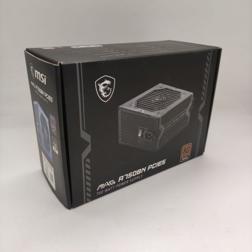 Блок питания MSI MAG 750W PCIE5 (A750BN) (Восстановлено продавцом, 906423) купить в Украине | Telemart фото