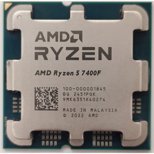 Процессор AMD Ryzen 5 7400F 3.7(4.7)GHz 32MB sAM5 Tray (100-000001845) (Восстановлено продавцом, 906444) купить в Украине | Telemart фото