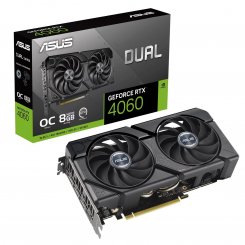 Видеокарта Asus Dual GeForce RTX 4060 EVO OC 8192MB (DUAL-RTX4060-O8G-EVO) (Восстановлено продавцом, 906569)
