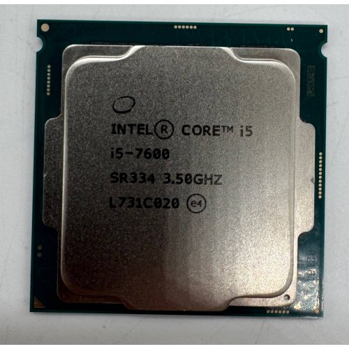 Процесор Intel Core i5-7600 3.5(4.1)GHz 6MB s1151 Tray (CM8067702868011) (Відновлено продавцем, 906584) купити в Україні | Telemart фото