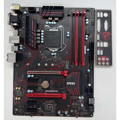 Материнська плата MSI Z270 GAMING PLUS (s1151, Intel Z270) (Відновлено продавцем, 906587) купити в Україні | Telemart фото