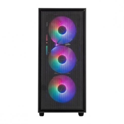 Корпус Prologix E107 Tempered Glass без БЖ Black (Відновлено продавцем, 906605) купити в Україні | Telemart фото