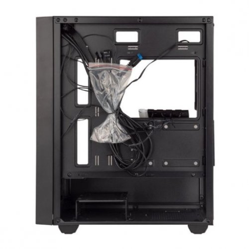 Корпус Prologix E107 Tempered Glass без БЖ Black (Відновлено продавцем, 906605) купити в Україні | Telemart фото