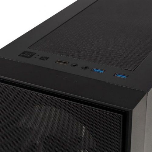 Корпус Prologix E107 Tempered Glass без БЖ Black (Відновлено продавцем, 906605) купити в Україні | Telemart фото