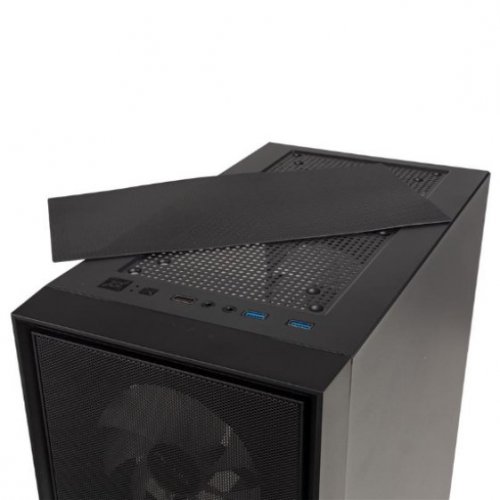 Корпус Prologix E107 Tempered Glass без БЖ Black (Відновлено продавцем, 906605) купити в Україні | Telemart фото
