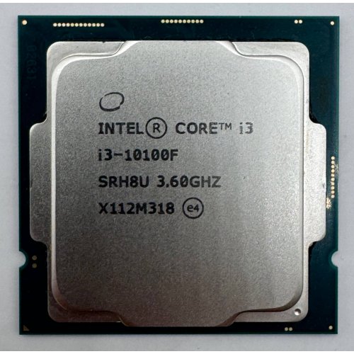 Процесор Intel Core i3-10100F 3.6(4.3)GHz 6MB s1200 Tray (CM8070104291318) (Відновлено продавцем, 906609) купити в Україні | Telemart фото