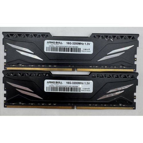 Озу ARMO SKILL DDR4 16GB (2x8GB) 3200Mhz (DDR4-16G3200XMPH25180083) (Восстановлено продавцом, 906612) купить в Украине | Telemart фото