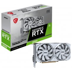 Видеокарта MSI GeForce RTX 3050 VENTUS 2X XS WHITE OC 8192MB (RTX 3050 VENTUS 2X XS WHITE 8G OC) (Восстановлено продавцом, 906633)
