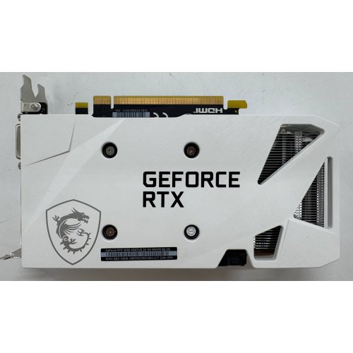 Видеокарта MSI GeForce RTX 3050 VENTUS 2X XS WHITE OC 8192MB (RTX 3050 VENTUS 2X XS WHITE 8G OC) (Восстановлено продавцом, 906633) купить в Украине | Telemart фото