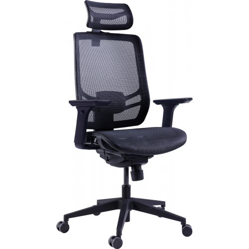 Ігрове крісло GT Chair InFlex M Black купити в Україні | Telemart фото