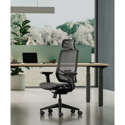 Ігрове крісло GT Chair InFlex M Black купити в Україні | Telemart фото