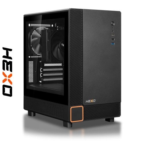 Компьютер HEXO Unit Office Base (HUOB-5700G-16S500BK) Black купить в Украине | Telemart фото