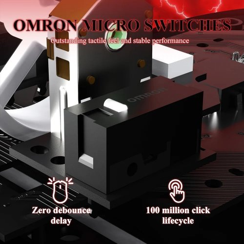 Уценка мышка Attack Shark V3 Pro Wireless (AS-6972792472577-B) Black (Повреждена упаковка, 906810) купить в Украине | Telemart фото