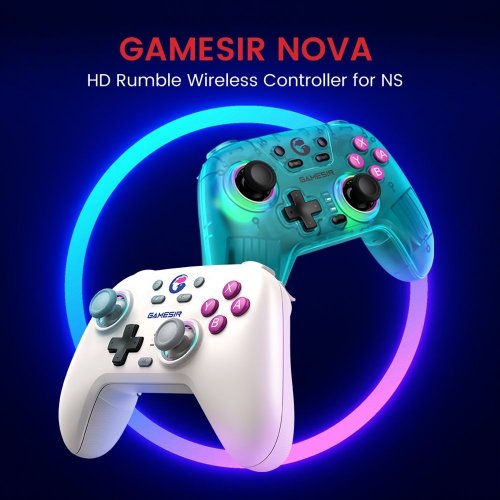 Уценка геймпад Gamesir T4n Neon Teal (Вскрытая упаковка, 906842) купить в Украине | Telemart фото