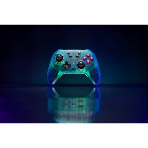 Уценка геймпад Gamesir T4n Neon Teal (Вскрытая упаковка, 906842) купить в Украине | Telemart фото