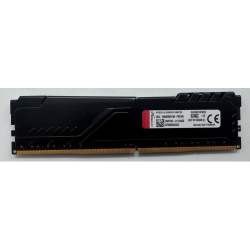 Озу HyperX DDR4 8GB 2666Mhz Fury Black (HX426C16FB3/8) (Восстановлено продавцом, 907034) купить в Украине | Telemart фото