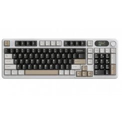 Уцінка клавіатура Attack Shark X98 Pro RGB Linear Blueberry Switch Wireless (AS-6972792470559-CW-UA) Cheese White (Розкрита упаковка, 907040)