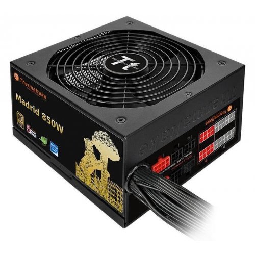 Блок живлення Thermaltake Madrid Gold 850W (W0495RE) (Відновлено продавцем, 907058) купити в Україні | Telemart фото