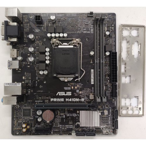 Материнська плата Asus PRIME H410M-R-SI (s1200, Intel H410) (Відновлено продавцем, 907064) купити в Україні | Telemart фото