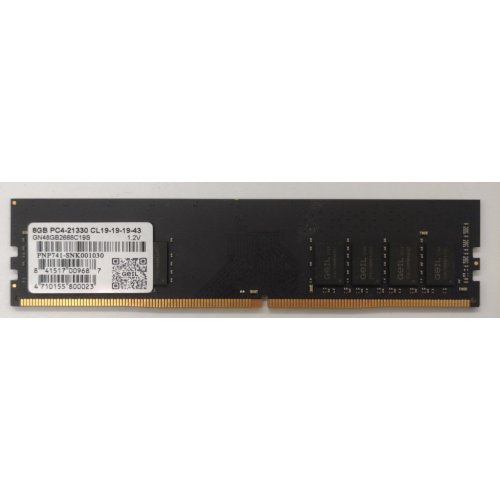 Озп Geil DDR4 8GB 2666Mhz (GN48GB2666C19S) (Відновлено продавцем, 907065) купити в Україні | Telemart фото