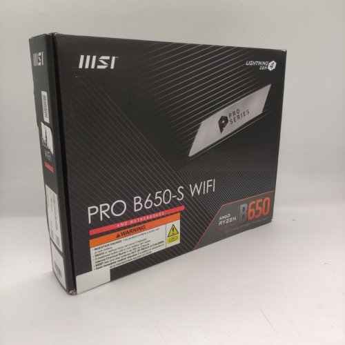 Материнська плата MSI PRO B650-S WIFI (sAM5, AMD B650) (Відновлено продавцем, 907070) купити в Україні | Telemart фото