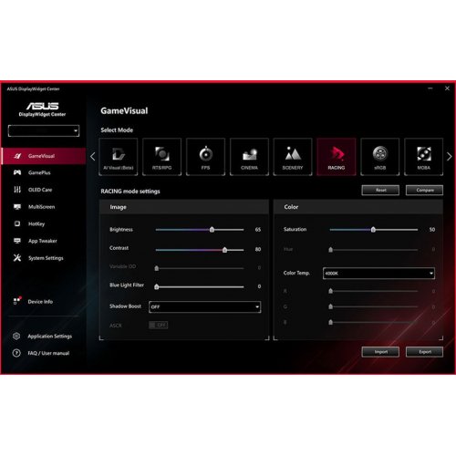 Уцінка монітор Asus 26.5" ROG Strix XG27AQDMGR (90LM0CC0-B01171) Black (Розкрита упаковка, 907093) купити в Україні | Telemart фото