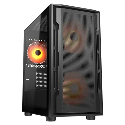 Уцінка корпус Cougar Uniface Mini RGB Tempered Glass без БЖ Black (Розкрита упаковка, 907095) купити в Україні | Telemart фото
