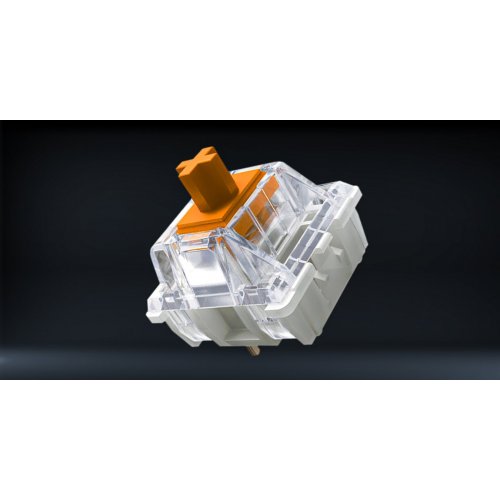 Уцінка клавіатура HATOR Icefall Pro Aurum Orange Linear Rev.2.0 Wireless (HTK450UA) Black (Розкрита упаковка, 907098) купити в Україні | Telemart фото