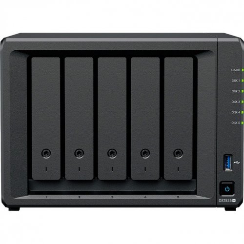 Сетевое хранилище Synology DS1525+ купить в Украине | Telemart фото