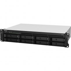 Сетевое хранилище Synology RS1221+Form factor: Rackmount 2UDrive bays: 8Processor: AMD Ryzen V1500BRAM: 4 GBRJ-45 ports: 4Network speed: 1 GbpsOS: Synology DSM