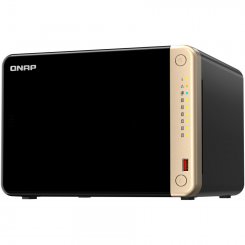 Сетевое хранилище QNAP TS-664-8GForm factor: Desktop (Tower/Desktop)Drive bays: 6Processor: Intel Celeron N5095RAM: 8 GBRJ-45 ports: 2Network speed: 2.5 GbpsOS: QNAP QTS