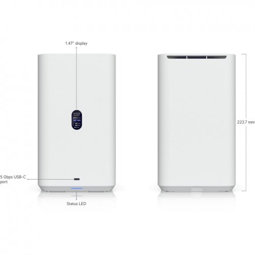 Мережеве сховище Ubiquiti Unas 2 (UNAS-2-W) White купити в Україні | Telemart фото