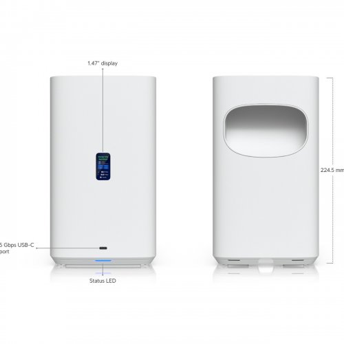 Мережеве сховище Ubiquiti Unas 4 (UNAS-4-W) White купити в Україні | Telemart фото