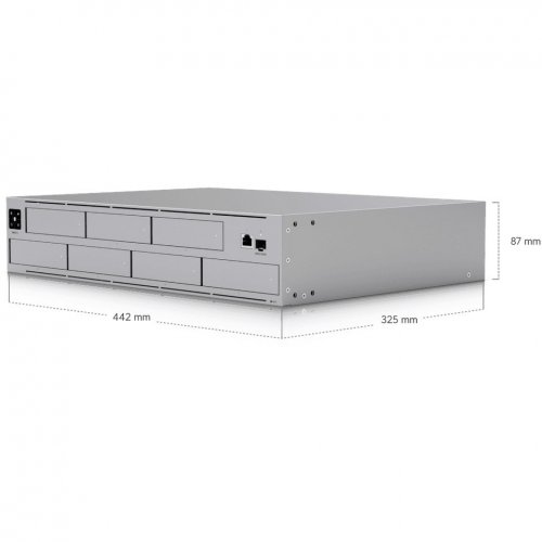 Мережеве сховище Ubiquiti Unas Pro (UNAS-PRO) Grey купити в Україні | Telemart фото