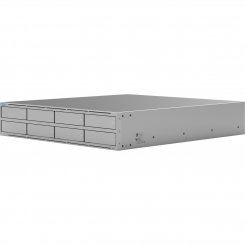 Сетевое хранилище Ubiquiti Unas Pro 8 (UNAS-PRO-8) GreyForm factor: Rackmount 2UDrive bays: 8Processor: ARM Cortex A57RAM: 16 GBRJ-45 ports: 1Network speed: 10 GbpsOS: Ubiquiti UniFi Drive