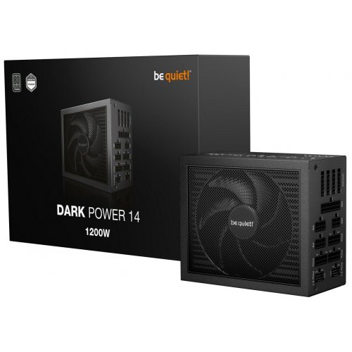 Уценка блок питания Be Quiet! Dark Power 14 1200W (BP021EU) (Вскрытая упаковка, 907137) купить в Украине | Telemart фото
