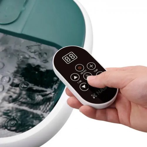 Массажная ванночка для ног Naipo NPFT-SPA02 Green купить в Украине | Telemart фото