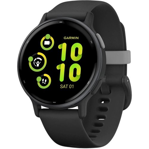 Умные часы Garmin Vivoactive 5 (010-02862-5A) Slate/Black купить в Украине | Telemart фото